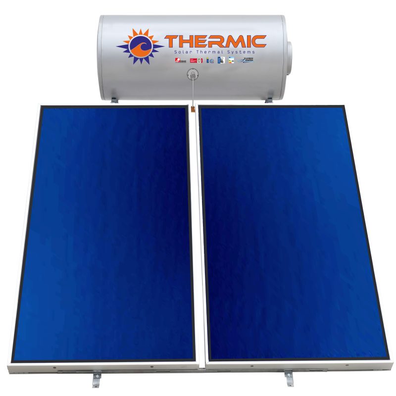 ΗΛΙΑΚΟΙ ΘΕΡΜΟΣΙΦΩΝΕΣ THERMIC CT GL 200lt GLASS 2x1,5 ΔΙΠΛΗΣ ΕΝΕΡΓΕΙΑΣ