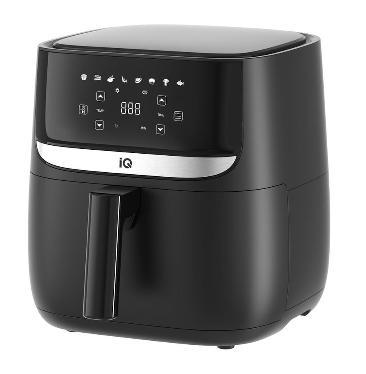 IQ AF-002 Air Fryer 5.7lt Μαύρo