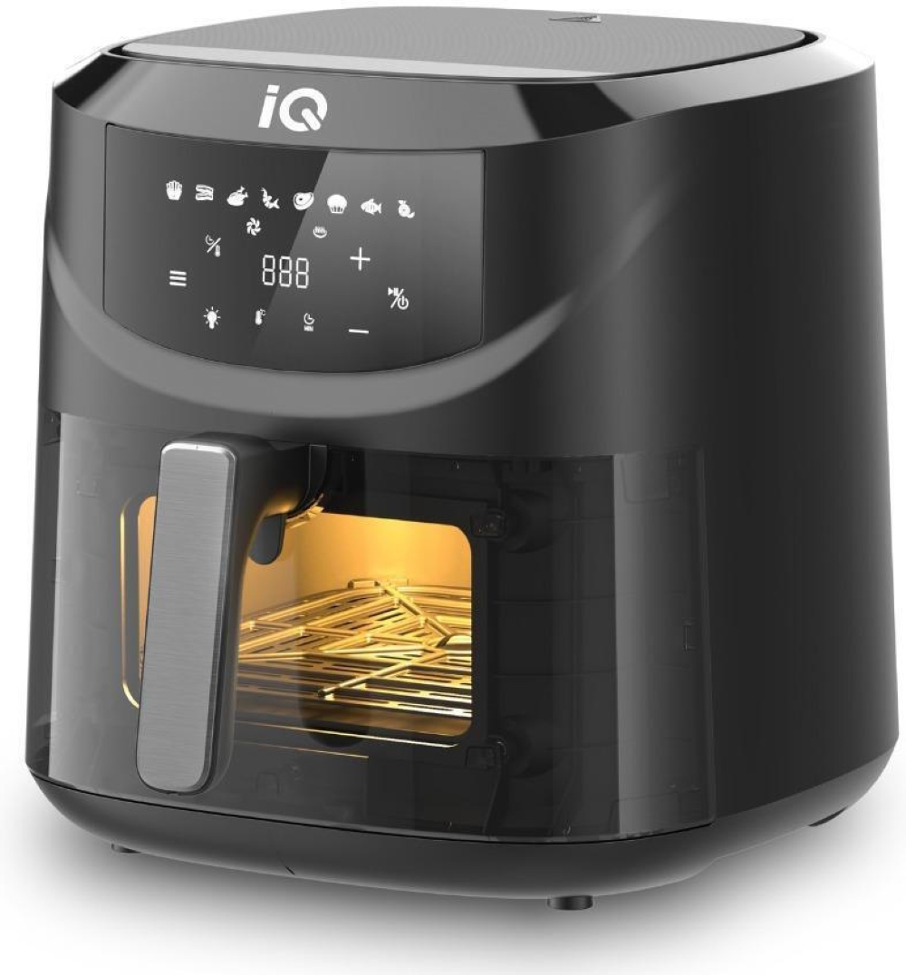 IQ AF-004 Air Fryer 8lt Μαύρο