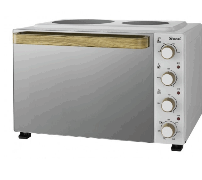 Bronxi BX-5032 Ηλεκτρικό Φουρνάκι 50lt με 2 Εστίες