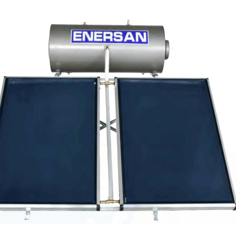 Enersan Eco GE Ηλιακός Θερμοσίφωνας 160 λίτρων Glass Τριπλής Ενέργειας με 3τ.μ. Συλλέκτη